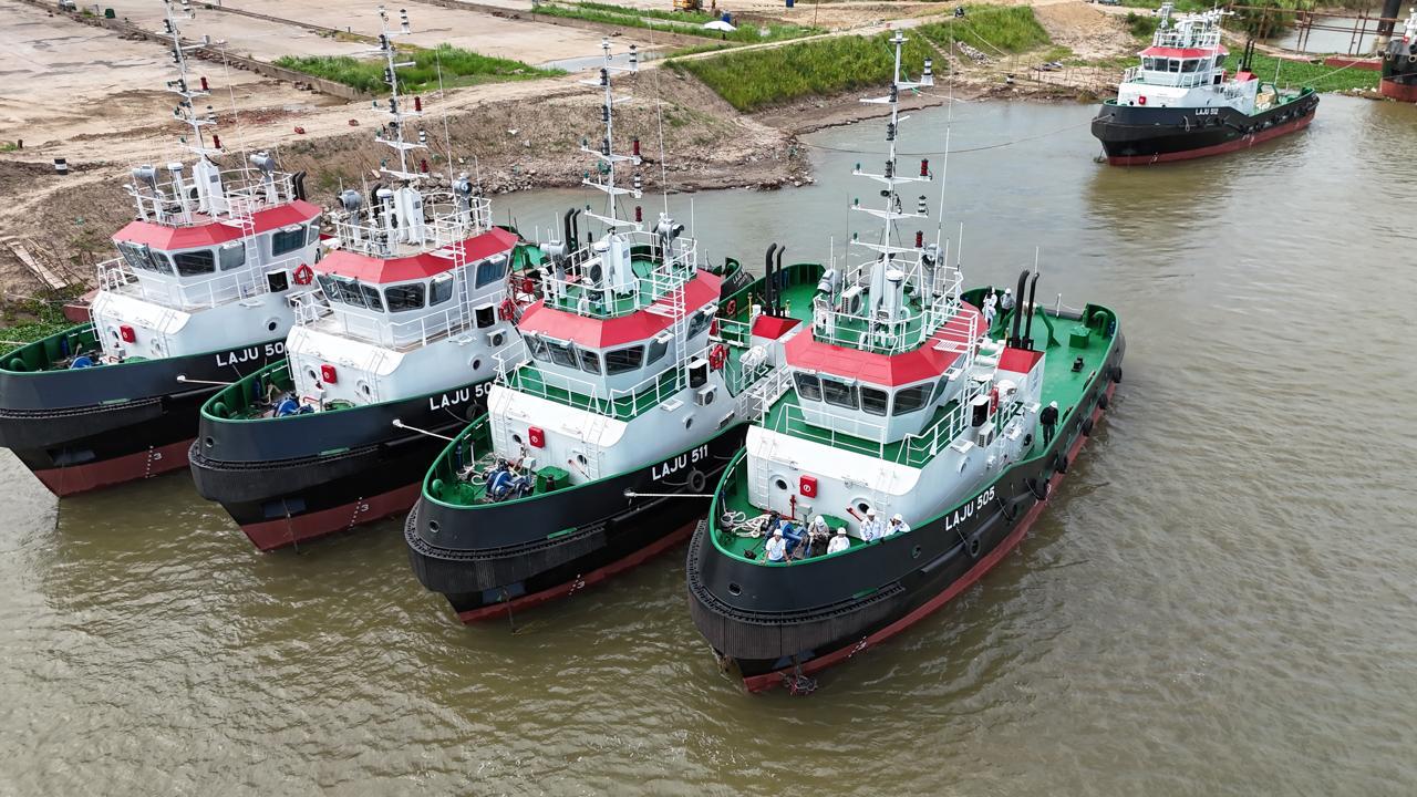 PT Laju Dinamika Utama tugboat fleet